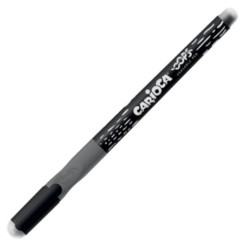 Στυλό Carioca Oops Erasable 43040 Μαύρο 0.7mm που σβήνει