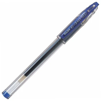 Στυλό Pilot G-3 Gel Μπλε 0.5mm με καπάκι και Grip