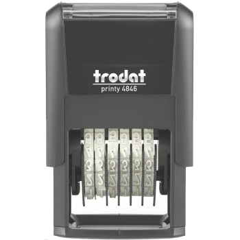 Trodat 4846 Σφραγίδα Αρίθμησης 6 αριθμών ύψους 4mm