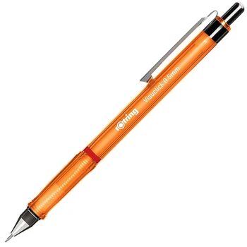 Rotring Visuclick Πορτοκαλί 0.5 Μηχανικό Μολύβι με γόμα