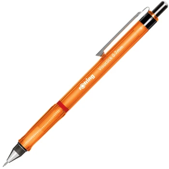 Rotring Visuclick Πορτοκαλί 0.7 Μηχανικό Μολύβι με γόμα
