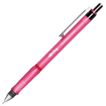 Rotring Visuclick Ροζ 0.7 Μηχανικό Μολύβι με γόμα