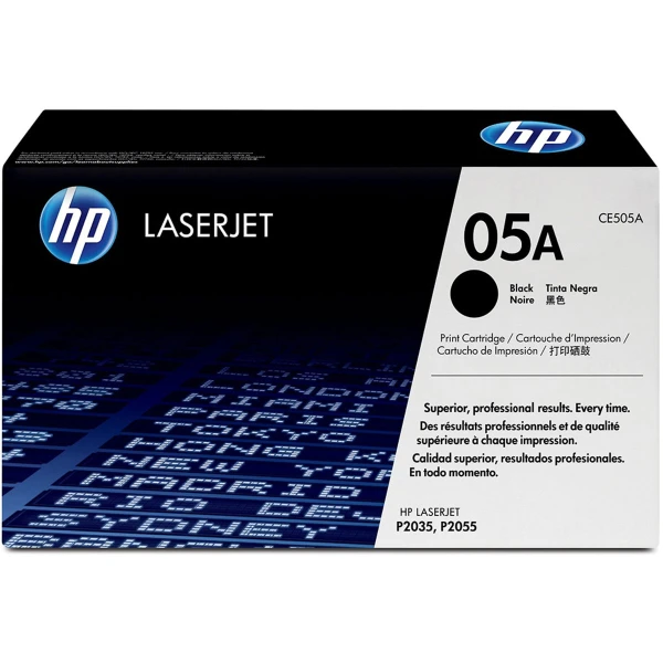Toner Hp 05A Black Laser Cartridge CE505A
