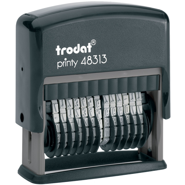 Trodat 48313 Σφραγίδα Αρίθμησης 13 αριθμών ύψους 3.8mm