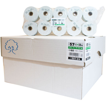 Χαρτοταινία Ταμειακών Μηχανών 57x60mm Θερμική 38m