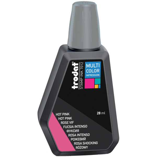 Μελάνι Trodat 7012 Hot Pink 28ml για ταμπόν σφραγίδων