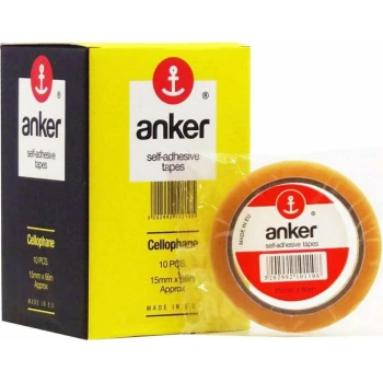 Σελοτέιπ Ζαχαροπλαστείου Anker Διάφανο 15mmx66m