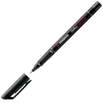 Μαρκαδόρος Stabilo OHPEN Universal 0.4mm Μαύρος Ανεξίτηλος S