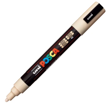 Posca Κρεμ PC-5M Medium μαρκαδόρος 1.8-2.5mm