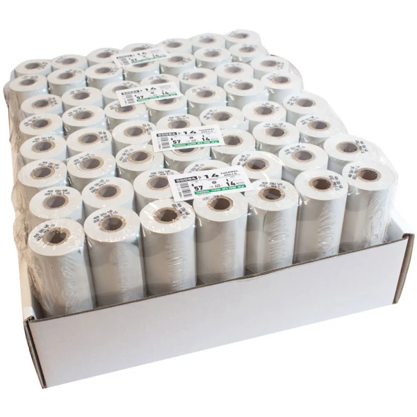 Χαρτοταινία Ταμειακών Μηχανών 57x40mm Θερμική 15m