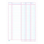 Φυλλάδα Λογιστική 3στηλη 100 Φύλλων 21x30cm No 512 Typotrust
