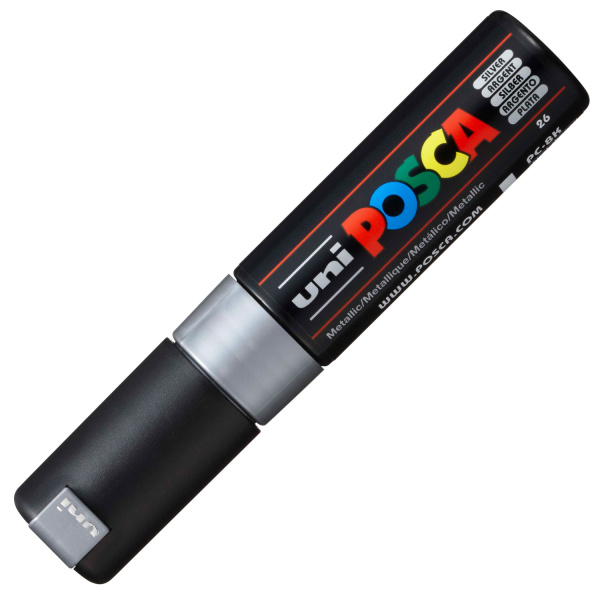 Posca PC-8K Ασημί Μαρκαδόρος UNI Large 8mm