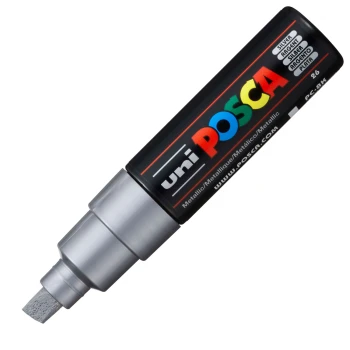 Posca PC-8K Ασημί Μαρκαδόρος UNI Large 8mm