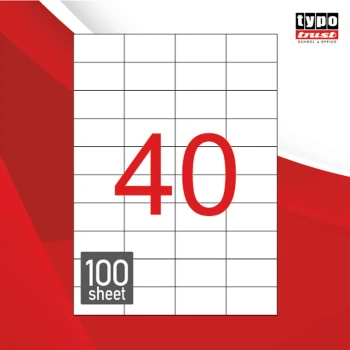 Ετικέτες Εκτυπωτών 52.5x29.7mm Αυτοκόλλητες Typolabel TL4011