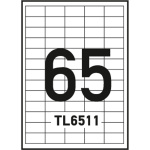 Ετικέτες Εκτυπωτών 38.1x21.2mm Αυτοκόλλητες Typolabel TL6511