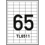 Ετικέτες Εκτυπωτών 38.1x21.2mm Αυτοκόλλητες Typolabel TL6511