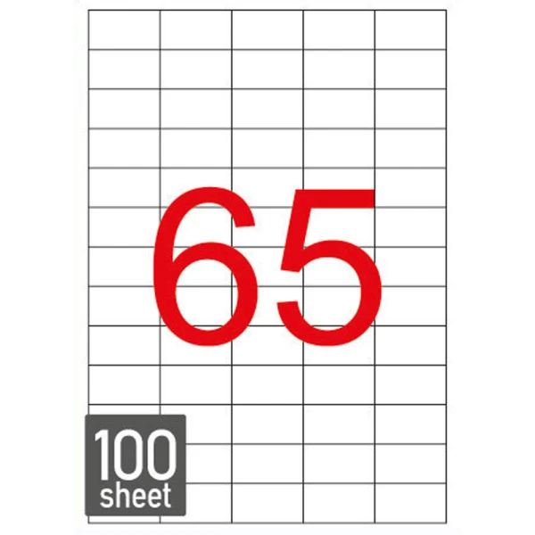 Ετικέτες Εκτυπωτών 38.1x21.2mm Αυτοκόλλητες Typolabel TL6511