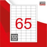 Ετικέτες Εκτυπωτών 38.1x21.2mm Αυτοκόλλητες Typolabel TL6511