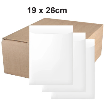 Κουτί 250 φάκελοι Λευκοί 19x26cm Typotrust 90gr Νο 3023