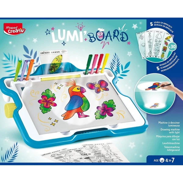 Σετ Χειροτεχνίας Maped Creativ Lumi Board Φωτεινός Πίνακας 907021