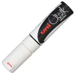 Μαρκαδόρος Uni Chalk Marker White PWE8K Broad 8.0mm