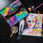 Aquacolor Stabilo ξυλομπογιές ακουαρέλας λεπτές 24 χρώματα