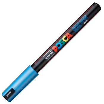 Posca Metallic Blue PC-1MR Λεπτός μαρκαδόρος 0.7mm