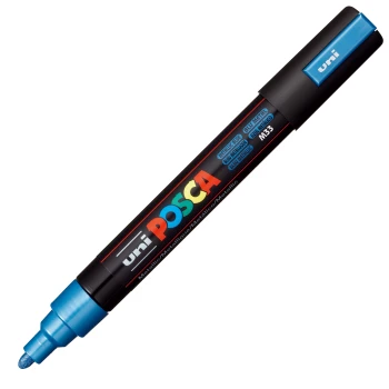 Posca Μεταλλικό Μπλε PC-5M Medium μαρκαδόρος 1.8-2.5mm