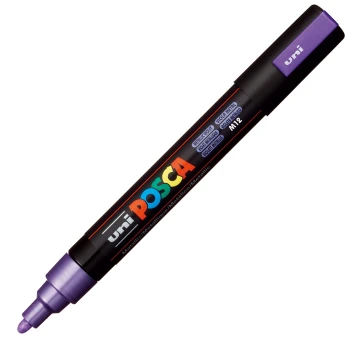 Posca Μεταλλικό Μωβ PC-5M Medium μαρκαδόρος 1.8-2.5mm
