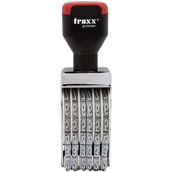 Traxx N09-06 Σφραγίδα Αρίθμησης 6 Αριθμών ύψους 9mm