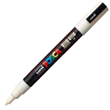 Posca PC-3M White Fine μαρκαδόρος 0.9-1.3mm