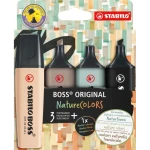 Stabilo Boss Nature set 4 Μαρκαδόροι 70/4-2-5 Υπογράμμισης