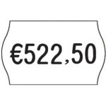 Ετικέτες Ετικετογράφου 26x16mm Λευκές Οβάλ Printex