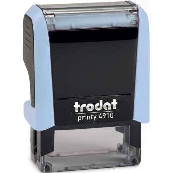 Σφραγίδα Trodat Printy 4910 Pastel Μπλε Αυτομελανώμενη