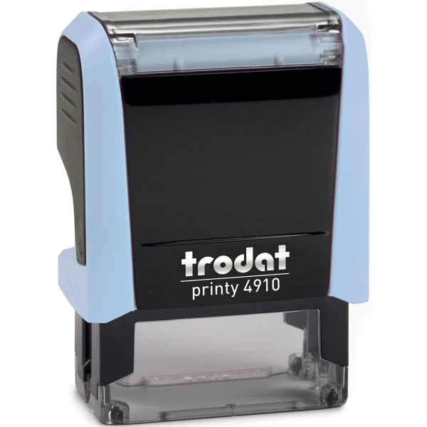 Σφραγίδα Trodat Printy 4910 Pastel Μπλε Αυτομελανώμενη