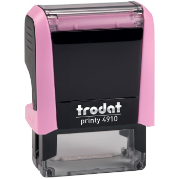 Σφραγίδα Trodat Printy 4910 Pastel Ροζ Αυτομελανώμενη