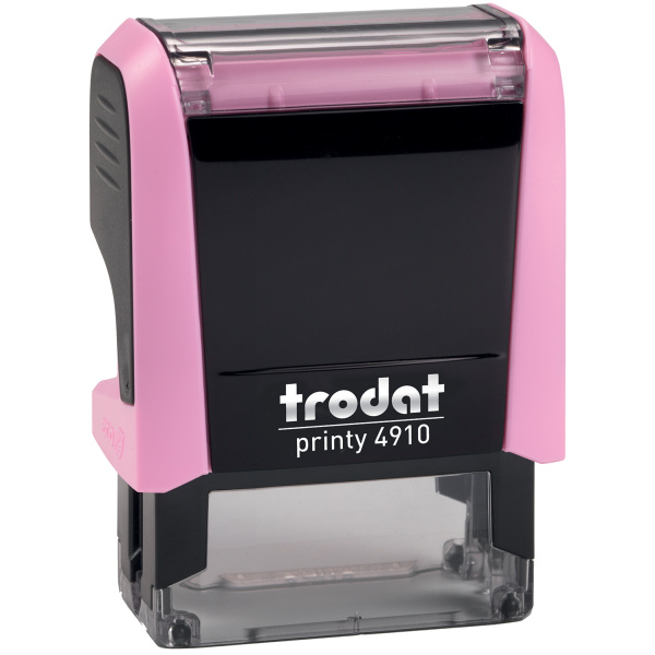 Σφραγίδα Trodat Printy 4910 Pastel Ροζ Αυτομελανώμενη