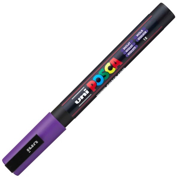 Posca PC-3M Violet Fine μαρκαδόρος 0.9-1.3mm
