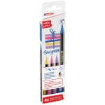 Edding 1340 Glitter 4 Μαρκαδόροι Brushpen πινέλο