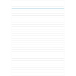 Φυλλάδα Ριγέ 100 Φύλλων Typotrust 21x30cm No 503
