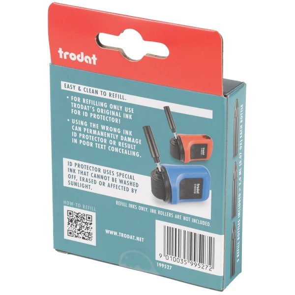 Μελάνι μαύρο Trodat ID Roller Protector 3 τεμάχια