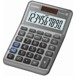 Αριθμομηχανή Casio MS-100FM Ασημί 10 ψηφίων