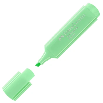 Μαρκαδόρος Υπογράμμισης Faber-Castell Pastel Light Green 1-5mm