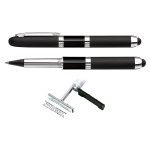 Στυλό Heri Promesa Stamp&Touch Roller Μαύρο 85321 με σφραγίδα