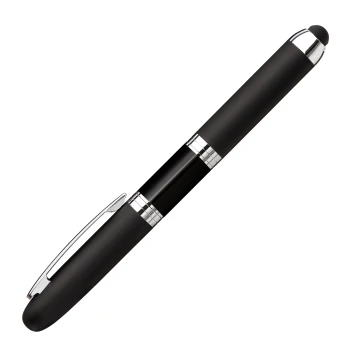 Στυλό Heri Promesa Stamp&Touch Roller Μαύρο 85321 με σφραγίδα