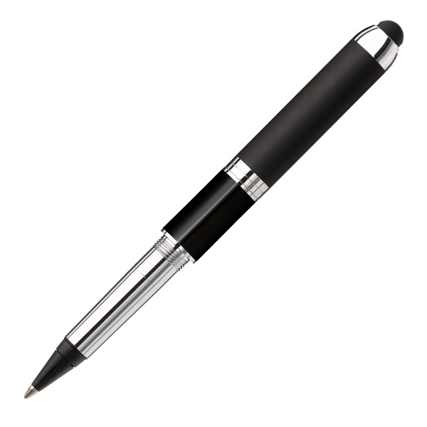 Στυλό Heri Promesa Stamp&Touch Roller Μαύρο 85321 με σφραγίδα