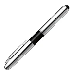 Στυλό Heri Promesa Stamp&Touch Roller Chrome 85300 με σφραγίδα