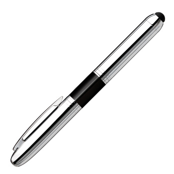 Στυλό Heri Promesa Stamp&Touch Roller Chrome 85300 με σφραγίδα