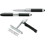 Στυλό Heri Mini Stamp&Touch Pen Μαύρο 4321 με σφραγίδα