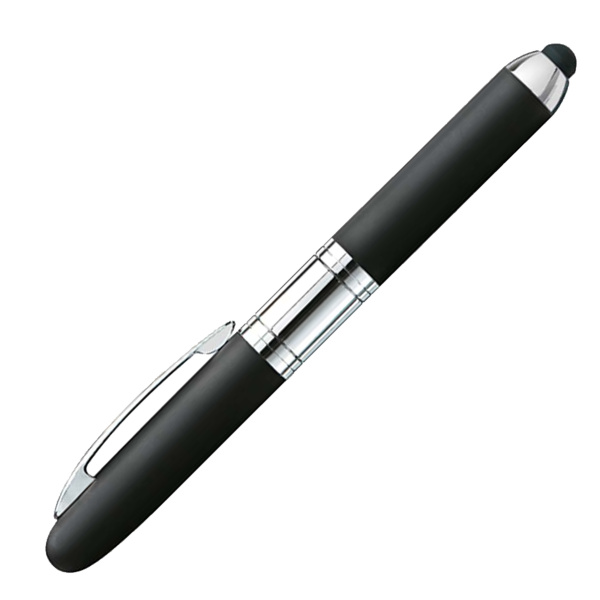 Στυλό Heri Mini Stamp&Touch Pen Μαύρο 4321 με σφραγίδα